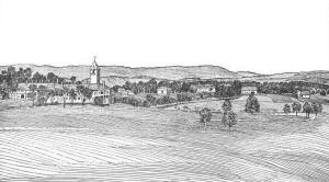 Sketch of Lincoln Memorial University from 1915.